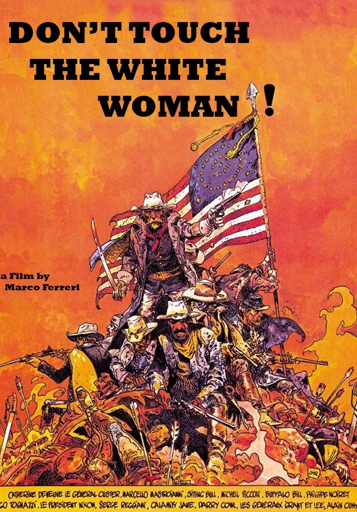 Постер Touche pas à la femme blanche